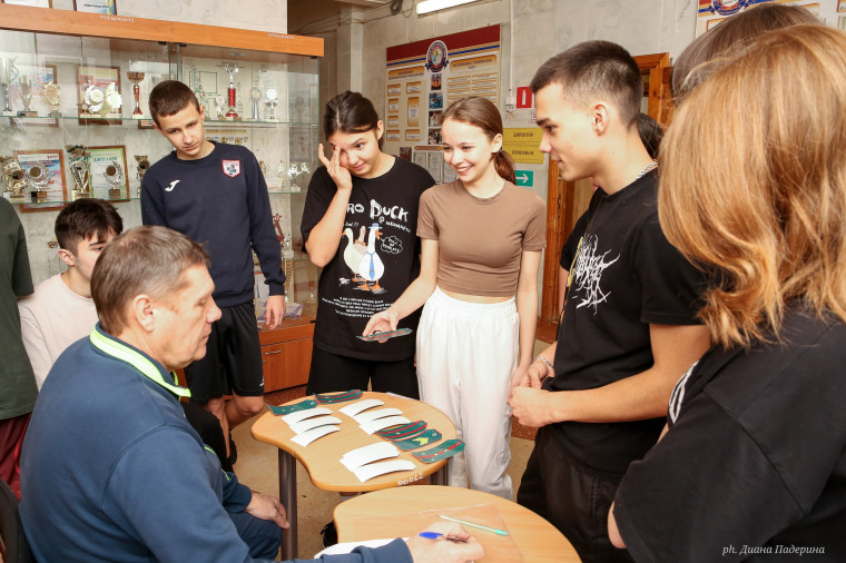 Квест в рамках работы спортивного клуба имени Юрия Солдатова среди учащихся 8-х классов.